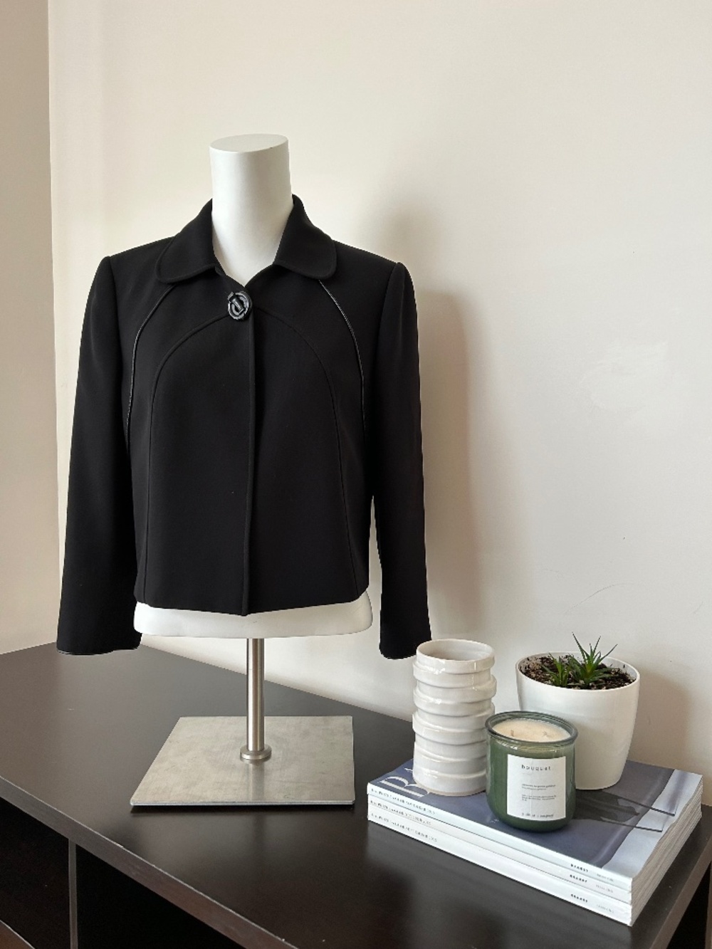 Tahari Arthur S Levine ⎸ Black Tailored Blazer